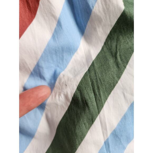 NWD Anthropologie Maeve Halter Striped Midi Sundress Size XS Open Back #8F403 - Picture 9 of 12